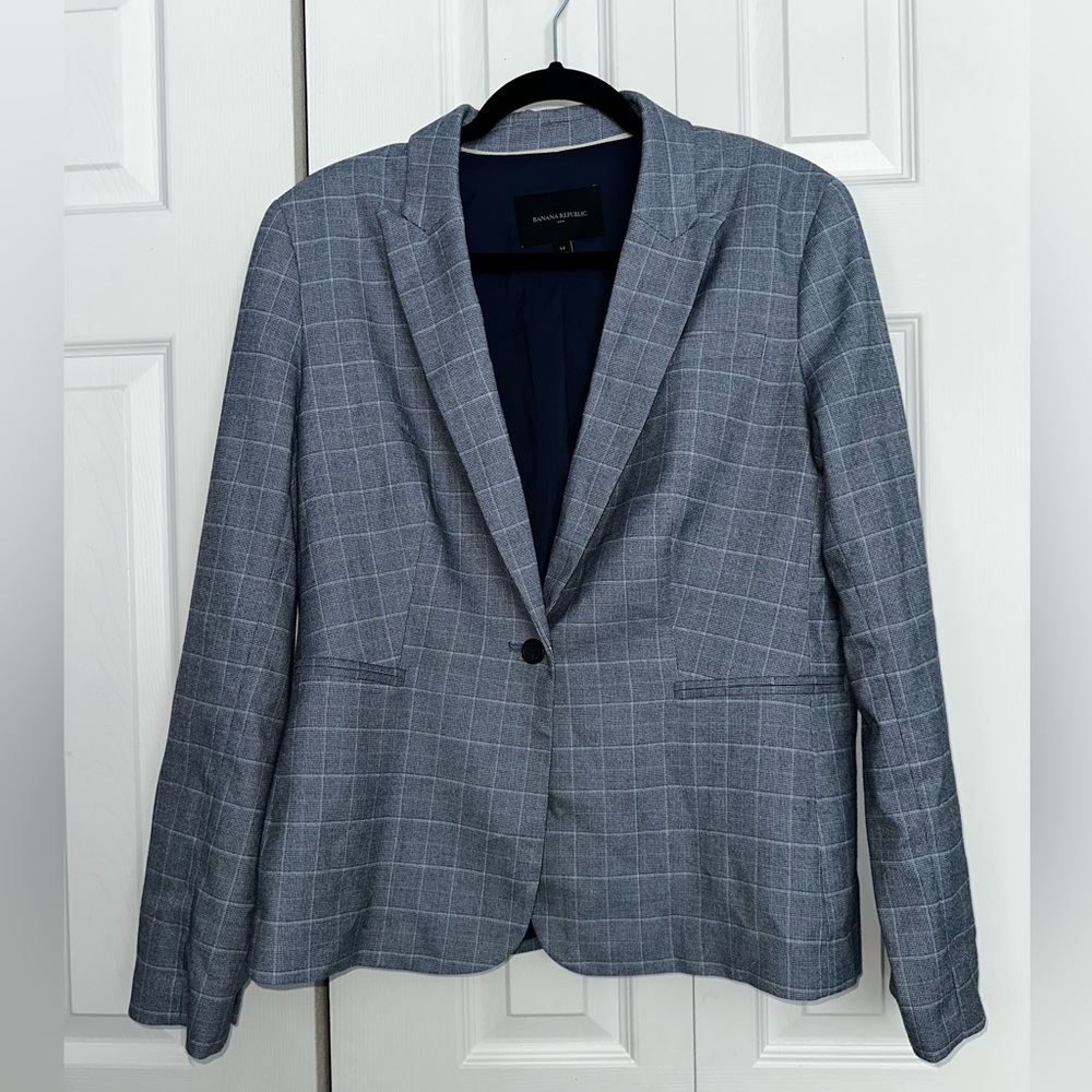 Banana Republic Blue Blazer